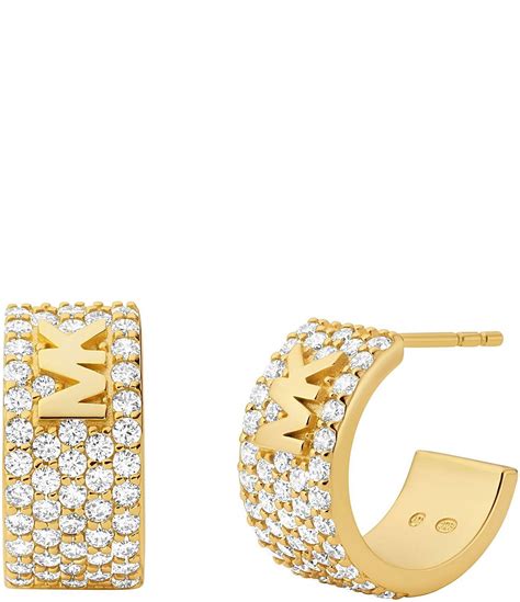 michael kors earrings 14k.